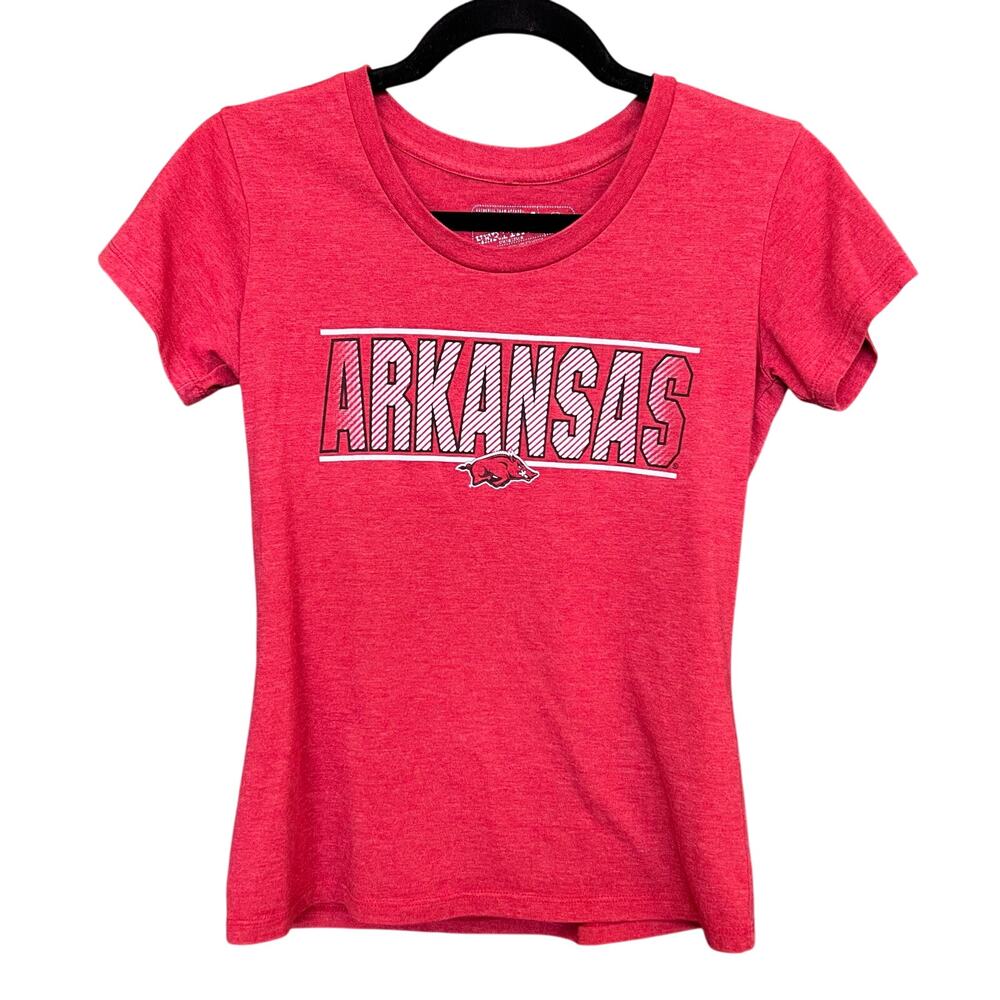 Women's Arkansas Razorbacks Short Sleeve Graphic Tee Small